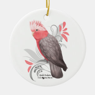Galah Cockato Keramisch Ornament