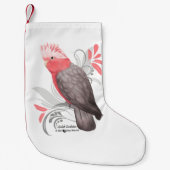 Galah Cockato Kleine Kerstsok (Voorkant)