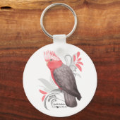 Galah Cockato Sleutelhanger (Voorkant)