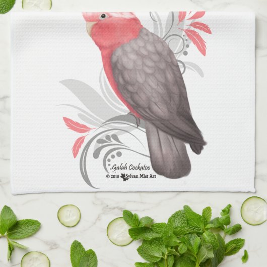 Galah Cockato Theedoek (Gevouwen)