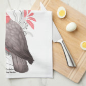 Galah Cockato Theedoek (Quarter Fold)