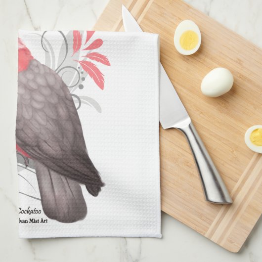 Galah Cockato Theedoek (Quarter Fold)