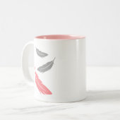 Galah Cockato Tweekleurige Koffiemok (Voorkant links)
