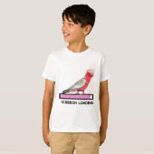 Galah: De levendige roze en grijze kaketoe van Oos T-shirt (Voorkant volledig)