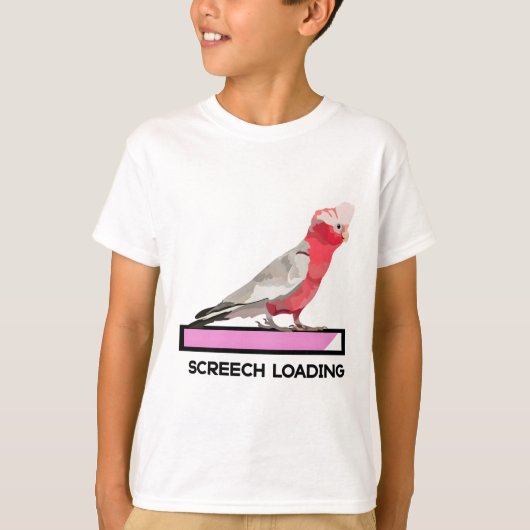 Galah: De levendige roze en grijze kaketoe van Oos T-shirt (Voorkant)