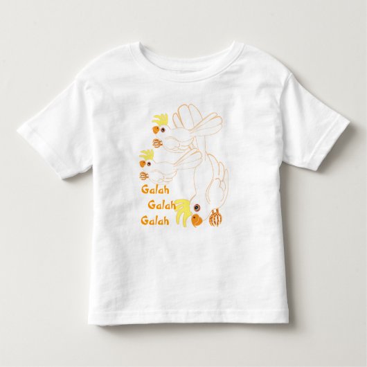 Galah galah kinder shirts (Voorkant)