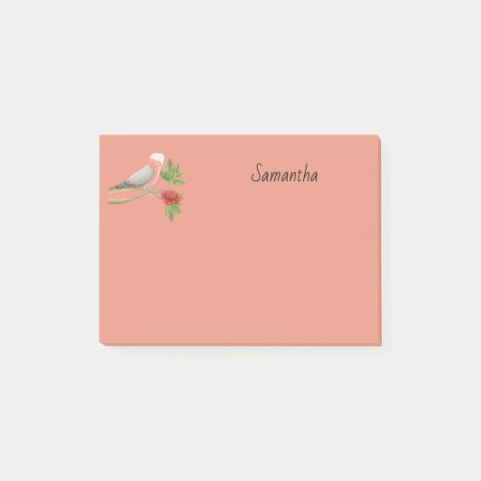 Galah Kaketoe Persoonlijk 4x3   Post-it® Notes (Voorkant)