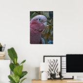 Galah of Roze borst kaketoe Poster (Thuiskantoor)