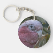 Galah of Roze borst kaketoe Sleutelhanger (Voorkant)
