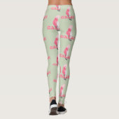 Galah Pink Cockatoo Leggings (Achterkant)