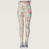 Galah Pink Cockatoo Leggings (Voorkant)