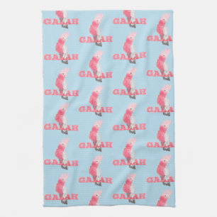 Galah Pink Cockatoo Theedoek