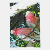 Galah (Roos gekweekt katoenzaad) Theedoek (Verticaal)