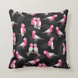 Galah roze kaketoe patroon kussen
