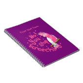 Galah Screeching Notitieboek (Rechterzijde)