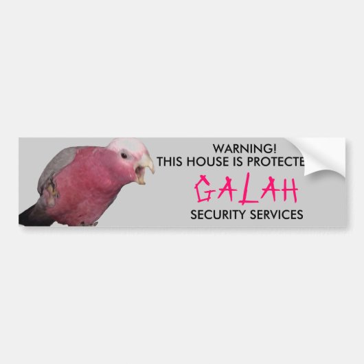 GALAH STICKER (Voorkant)