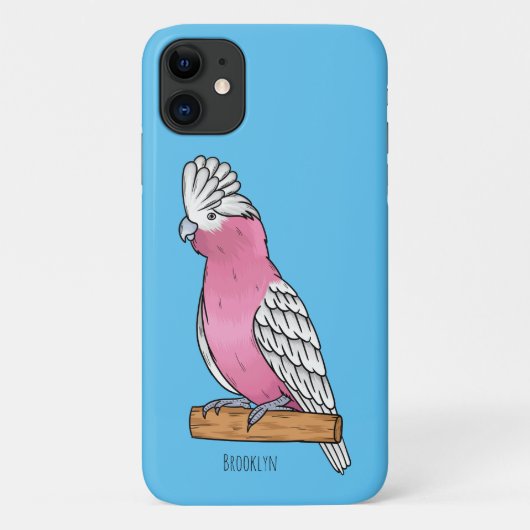Galah vogelcartoon Case-Mate iPhone case (Achterkant)