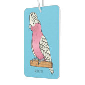 Galah vogelcartoon luchtverfrisser (Links)