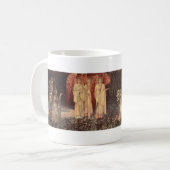 Galahad, Bors en Percival bereiken de Graal Koffiemok (Voorkant links)