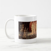 Galahad, Bors en Percival bereiken de Graal Koffiemok (Links)