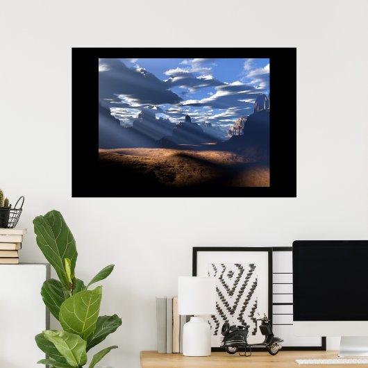 Galan Land Poster (Thuiskantoor)