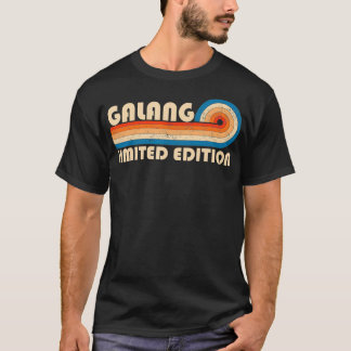 GALANG Achternaam Retro Vintage 80s 90s Verjaardag T-shirt