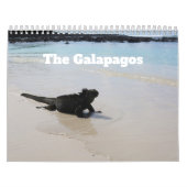 Galapagos - 12-maanden wandkalender kalender (Hoes)