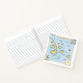 Galapagos Archipel Nautical Map met Schepen Notitieboek (Binnen)