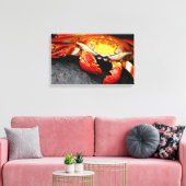 Galapagos Crab Canvas Afdruk (Insitu (Woonkamer))