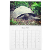 Galapagos-dieren 2027 kalender (Mar 2027)