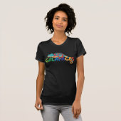Galapagos Ecuador Chameleon Exotic Animal T-shirt (Voorkant volledig)