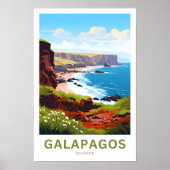 Galapagos Ecuador Reisprint Poster (Voorkant)