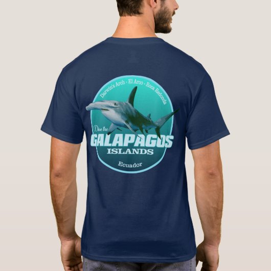 Galapagos-eilanden (DD2) T-shirt (Achterkant)