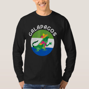 Galapagos-eilanden Ecuador Iguana Islas Galapagos T-shirt