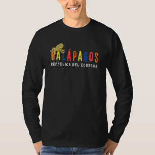 Galapagos-eilanden Ecuador Iguana Islas Galapagos T-shirt