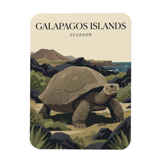 Galapagos-eilanden Ecuador Magneet (Verticaal)