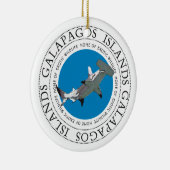 Galapagos-eilanden Hammerhead Shark Keramisch Ornament (Rechts)