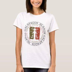 Galapagos-eilanden Iguanas T-shirt
