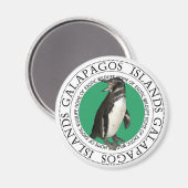 Galapagos-eilanden Penguin Magneet (Voorkant / Achterkant)