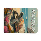 Galapagos Eilanden Reuzenschildpad Reizen Magneet (Horizontaal)