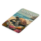 Galapagos Eilanden Reuzenschildpad Reizen Magneet (Linkerzijde)