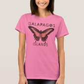 Galapagos Eilanden Vlinder T-shirt (Voorkant)