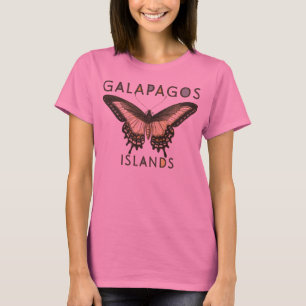 Galapagos Eilanden Vlinder T-shirt