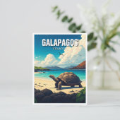 Galapagos Giant Tortoise Briefkaart (Staand voorkant)