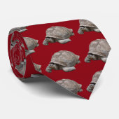 Galápagos giant tortoise stropdas (Opgerold)