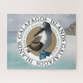 Galapagos Islands Blue Footed Booby Bird Legpuzzel (Horizontaal)