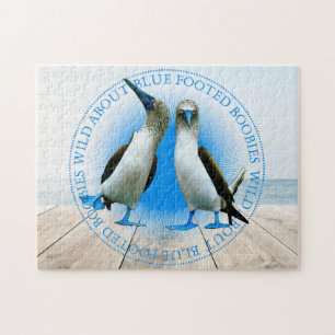 Galapagos Islands Blue Footed Booby Birds Legpuzzel