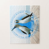 Galapagos Islands Blue Footed Booby Birds Legpuzzel (Verticaal)