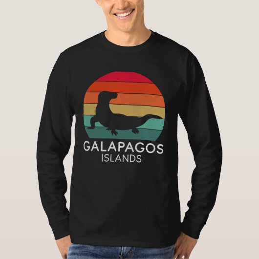 Galapagos Islands National Park Lizard Ecuador Oce T-shirt (Voorkant)