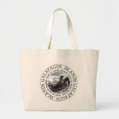 Galapagos Islands Seal Grote Tote Bag (Voorkant)